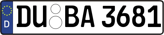DU-BA3681