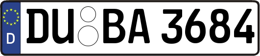 DU-BA3684