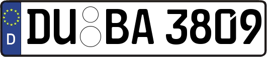 DU-BA3809