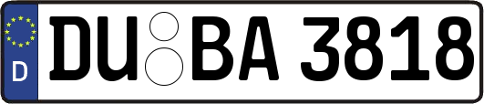 DU-BA3818