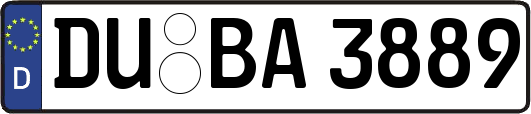 DU-BA3889