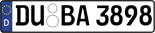 DU-BA3898