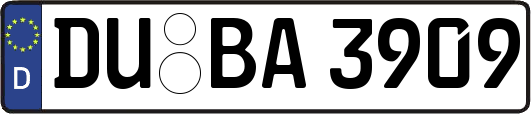 DU-BA3909