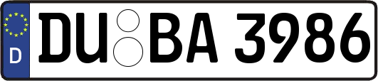 DU-BA3986