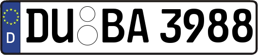 DU-BA3988