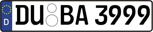 DU-BA3999