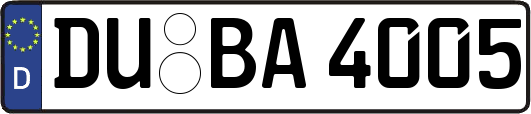 DU-BA4005