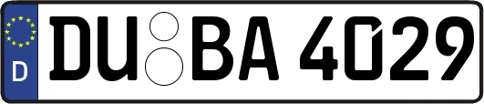 DU-BA4029