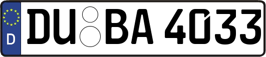 DU-BA4033