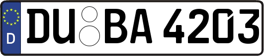 DU-BA4203