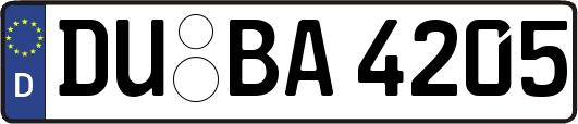 DU-BA4205