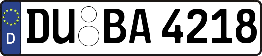 DU-BA4218