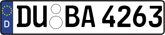 DU-BA4263