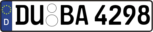 DU-BA4298