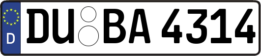 DU-BA4314