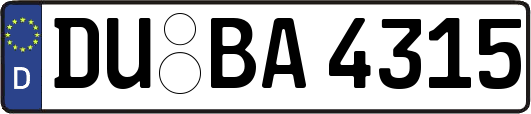 DU-BA4315
