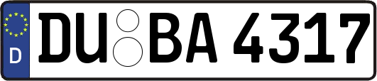 DU-BA4317