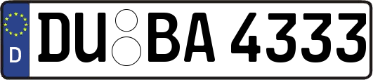DU-BA4333