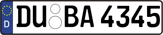 DU-BA4345