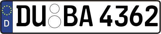 DU-BA4362