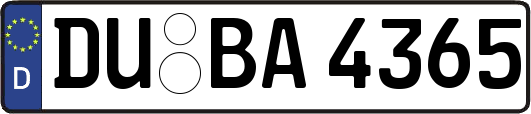 DU-BA4365