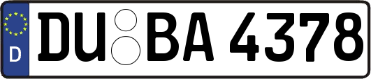 DU-BA4378
