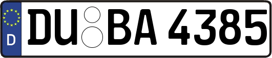 DU-BA4385