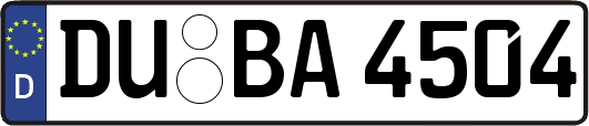DU-BA4504