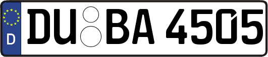 DU-BA4505