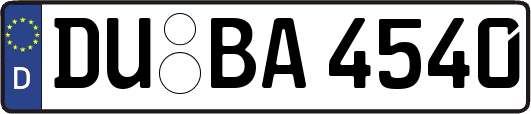 DU-BA4540