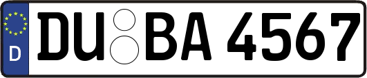 DU-BA4567