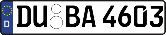 DU-BA4603