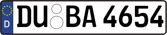 DU-BA4654