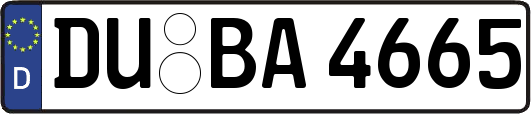 DU-BA4665