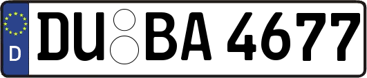 DU-BA4677