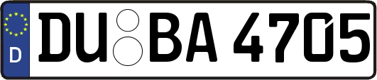 DU-BA4705