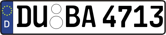 DU-BA4713