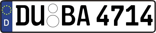 DU-BA4714