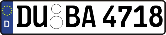 DU-BA4718
