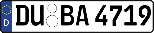 DU-BA4719