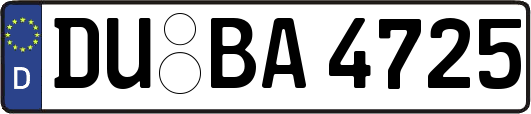 DU-BA4725
