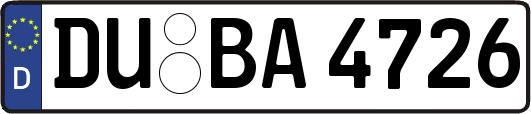 DU-BA4726