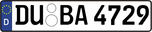 DU-BA4729