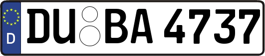 DU-BA4737