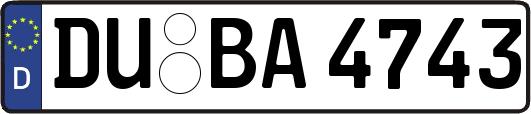 DU-BA4743