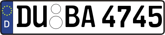 DU-BA4745