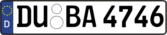 DU-BA4746