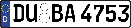 DU-BA4753