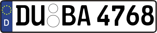 DU-BA4768