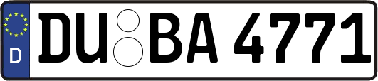 DU-BA4771
